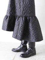 画像をギャラリービューアに読み込む, noir kei ninomiya エステルツイルキルトワンピース [3P-C010-051]
