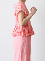 画像をギャラリービューアに読み込む, BUNON ギンガムリボンジレ [BN2630]
