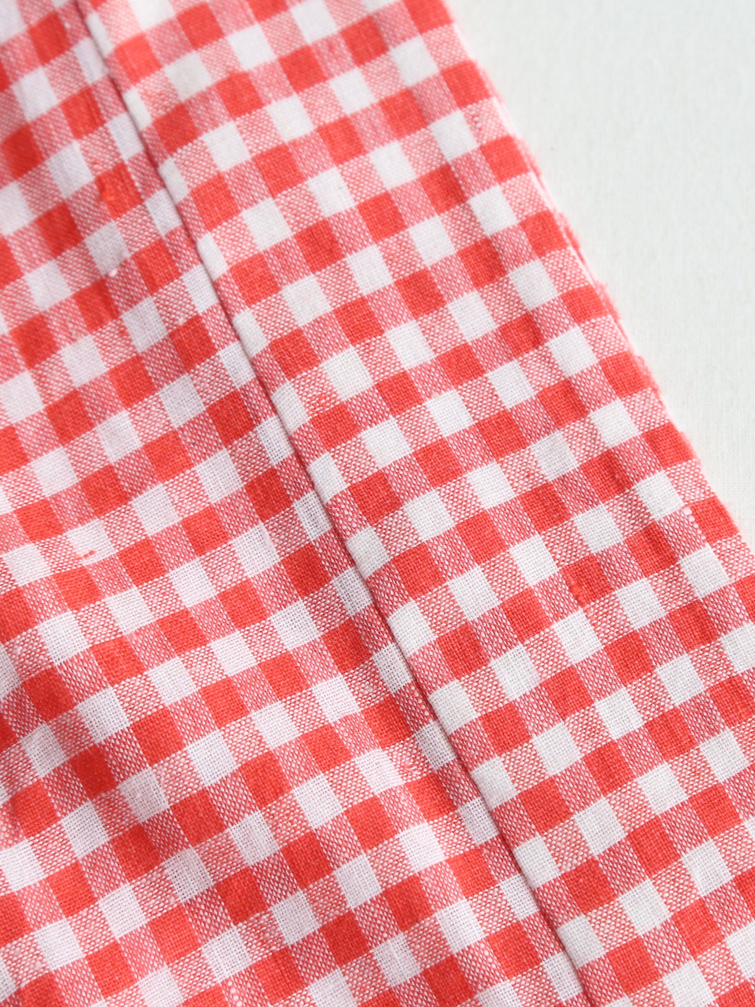 BUNON ブノン インド手紡ぎカディ 手刺繍 ギンガムリボンジレ – CREER