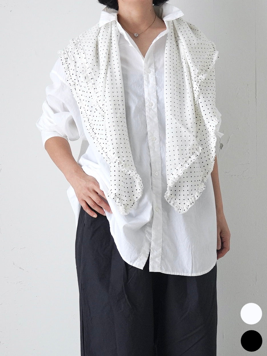 Veritecoeur ドットフリルストール(L) [VC-2750-L]