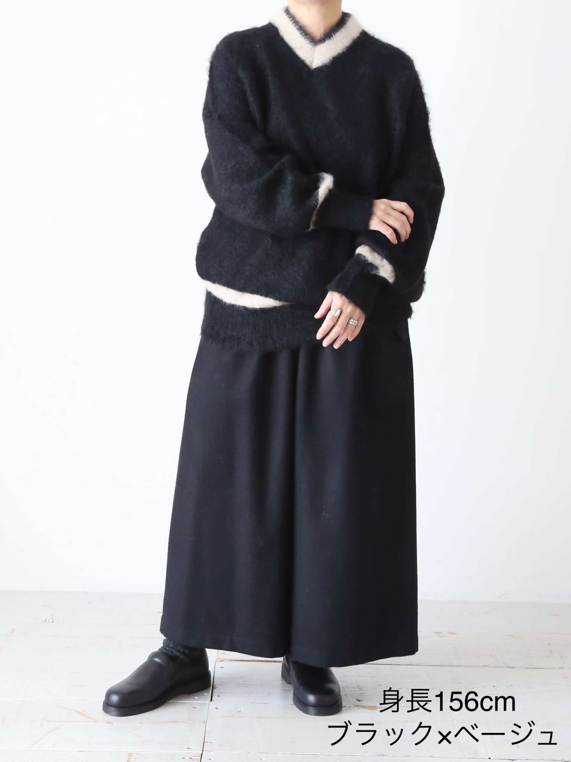 R&D.M.Co- モヘアクリケットセーター [7827]