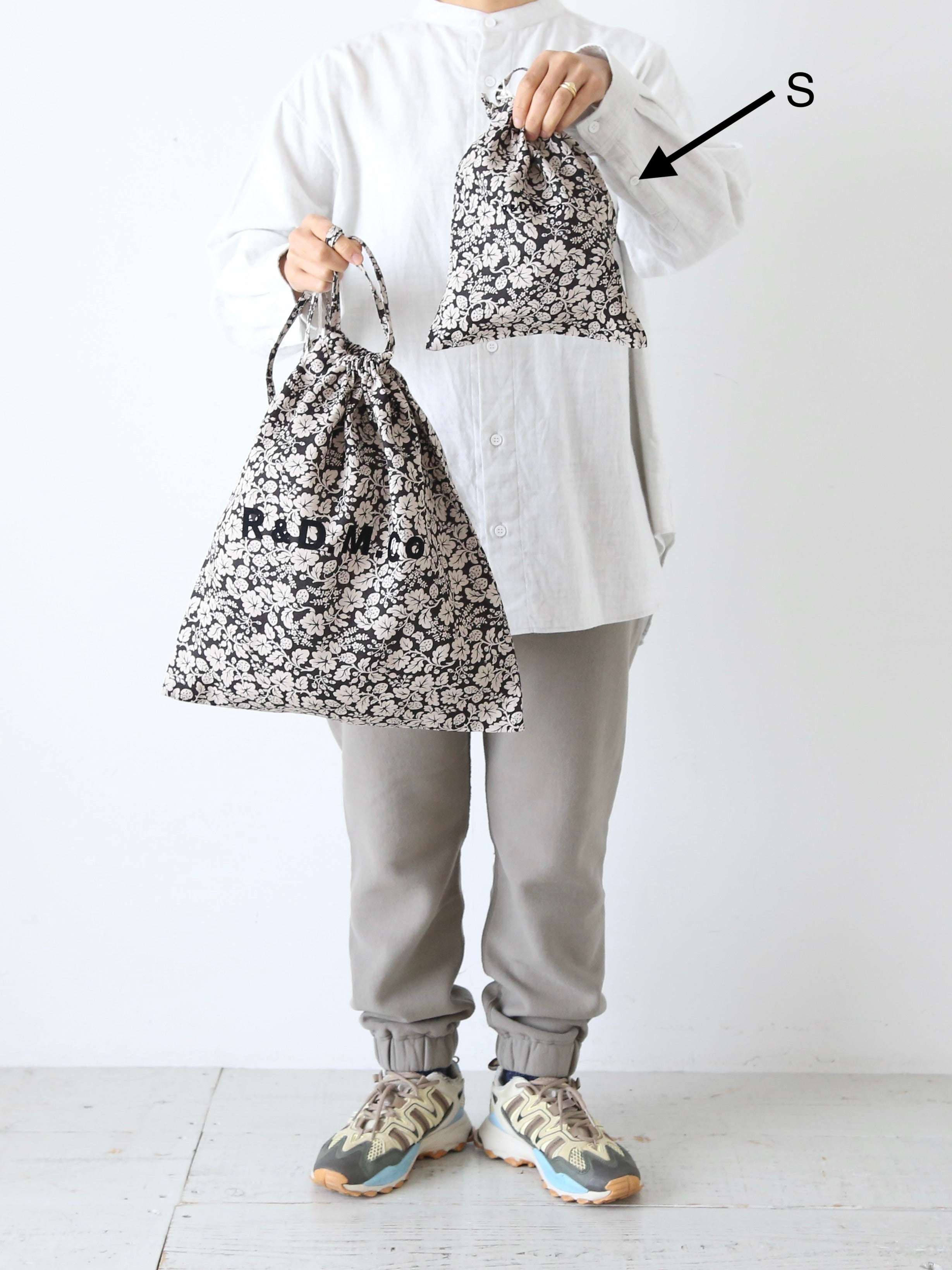 R&D.M.Co- ワイルドベリードローストリングバッグ(S) [7768]