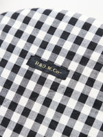 Load image into Gallery viewer, R&amp;D.M.Co- ギンガムチェックパファーサークルショルダーバッグ [8072]
