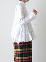 画像をギャラリービューアに読み込む, tao 綿ブロードブラウス(ハイネック) [TP-B016-051]
