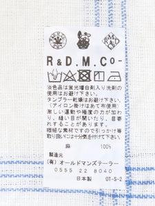 R&D.M.Co-   3ラインハンカチ [5796]