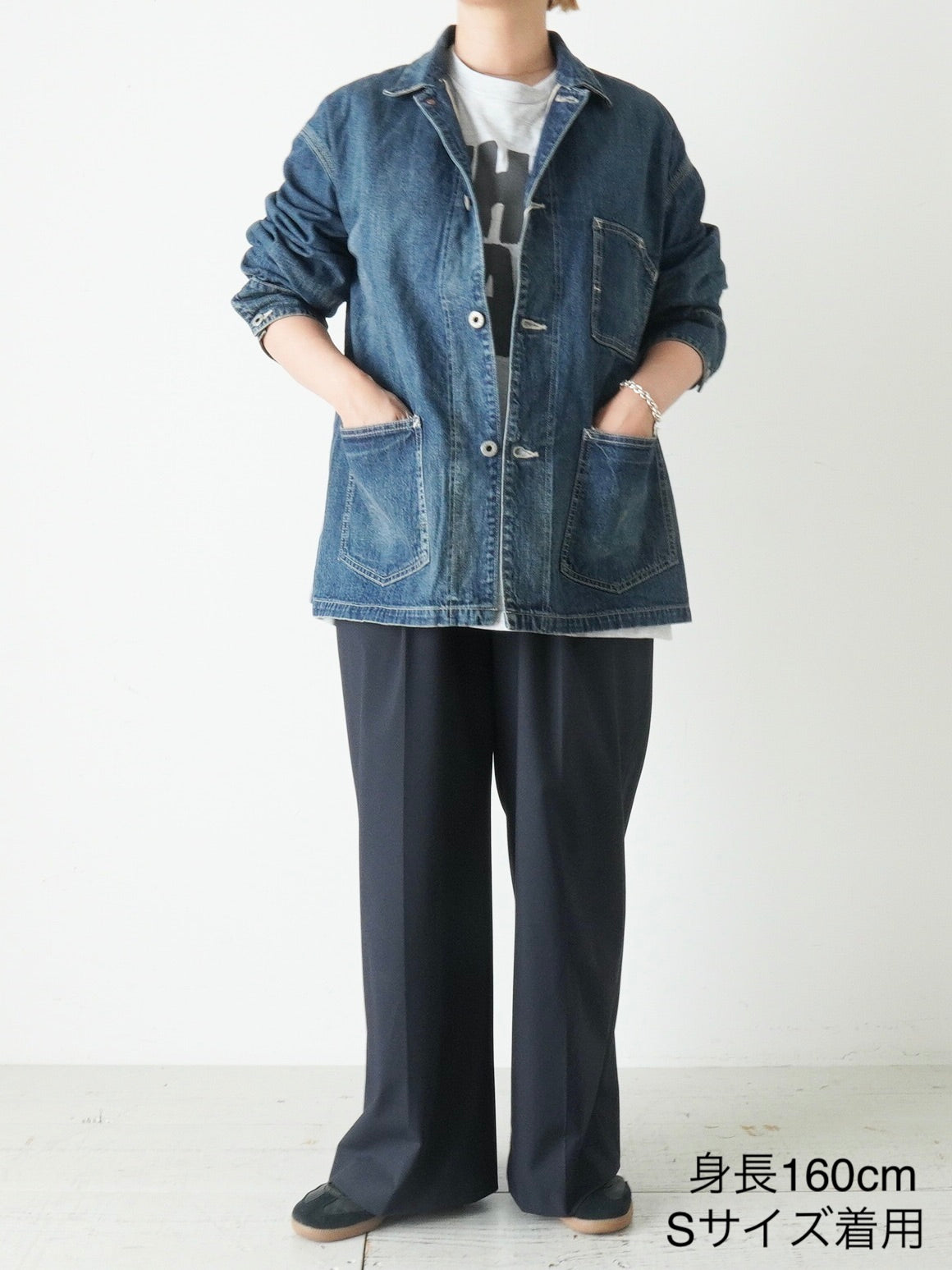 新品未使用　chimala チマラ　デニム チョアジャケット　Sサイズ chimala デニムチョアジャケット [CS40-JT11A] – CREER