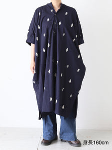 tao 綿クロス刺繍ワンピース [TQ-O003-051] – CREER