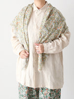 画像をギャラリービューアに読み込む, R&amp;D.M.Co- ワイルドベリーフィールドガーゼショール [7885]
