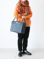 画像をギャラリービューアに読み込む, R&amp;D.M.Co- タータンチェックグロッサリーバッグ [7851]
