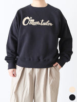 画像をギャラリービューアに読み込む, OLDMAN'S TAILOR  チェーンエンブロイダリーロゴスウェット [m1417]
