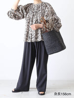 Load image into Gallery viewer, R&amp;D.M.Co- Wild Berry Gathered Smock [7760]
