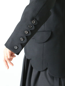 noir kei ninomiya ノワールケイニノミヤ ウールギャバジンジャケット