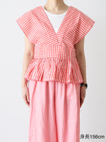 画像をギャラリービューアに読み込む, BUNON ギンガムリボンジレ [BN2630]
