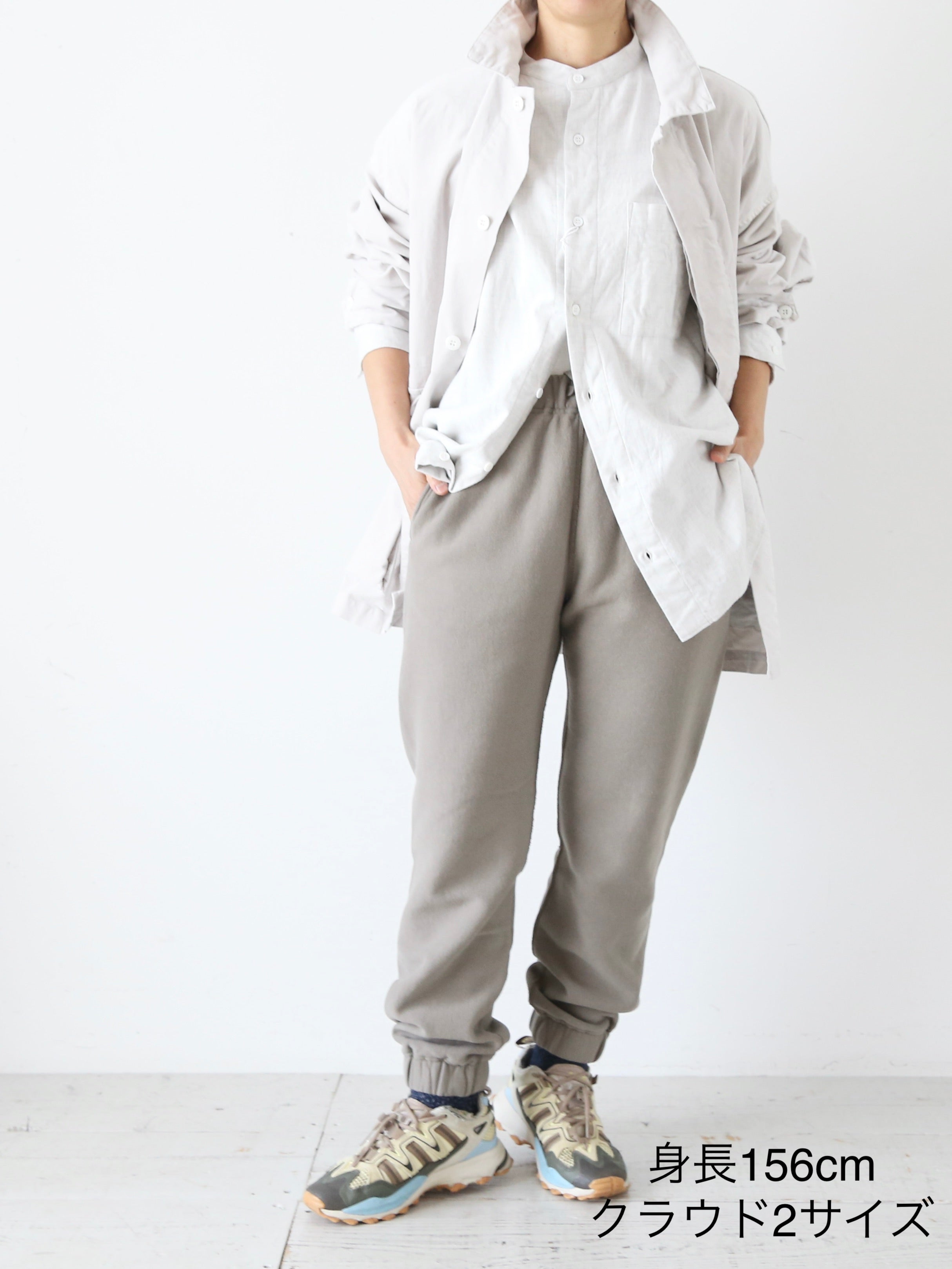 TOUJOURS バンドカラーバックギャザーシャツ [IM43LS03]