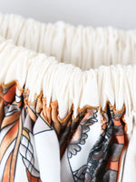 画像をギャラリービューアに読み込む, tao エステルスカーフ柄プリントMIXスカートB柄 [TP-S016-051-B]
