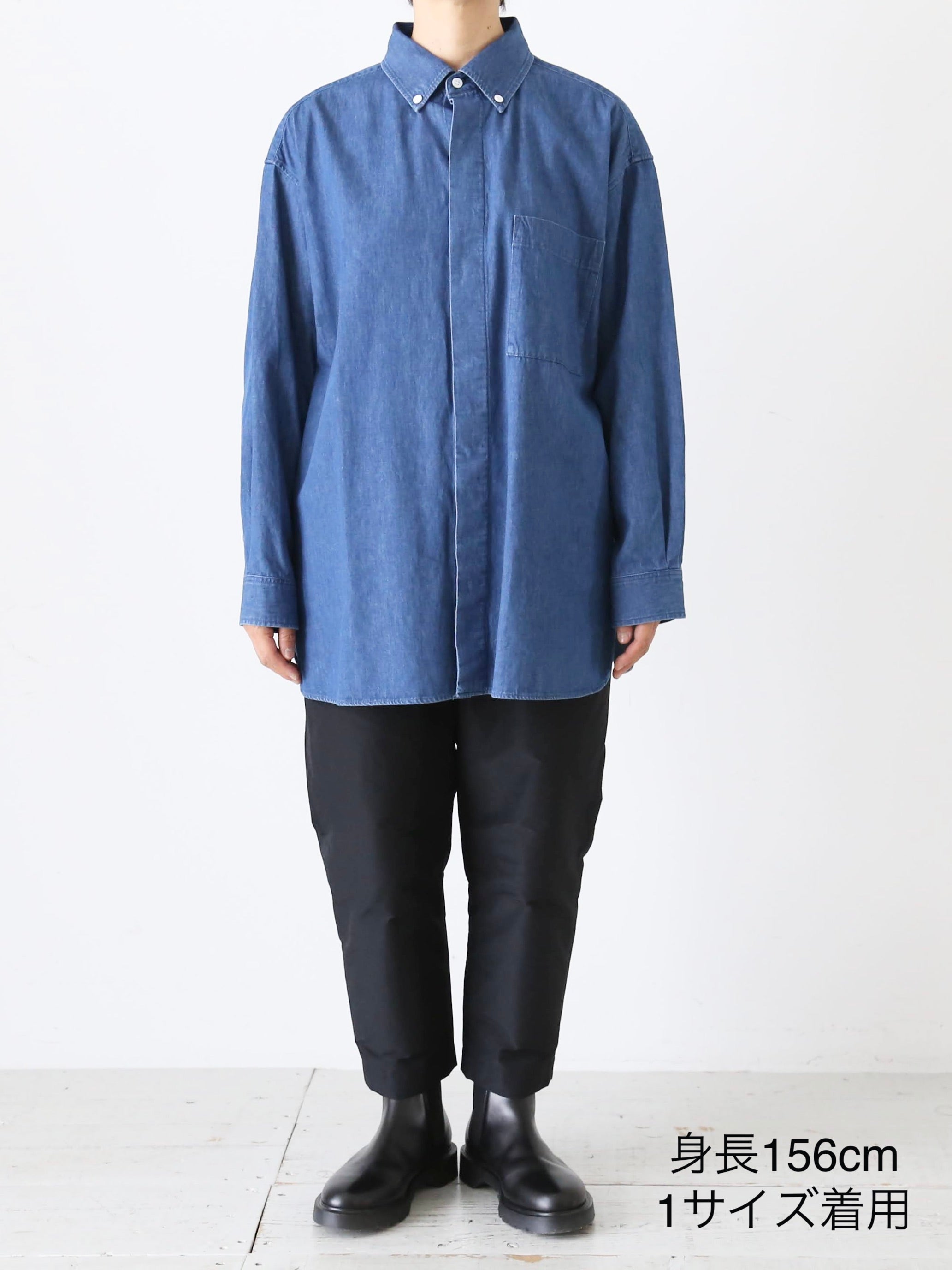 TOUJOURS バイオウォッシュバギーB.Dシャツ [HM43MS02]