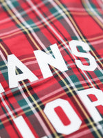 画像をギャラリービューアに読み込む, OLDMAN'S TAILOR OMT プリントチェックミニトートバッグ [m1552]
