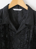 画像をギャラリービューアに読み込む, TOUJOURS オープンカラーショートスリーブフリルシャツ [YM44US02]
