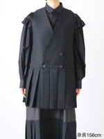 Load image into Gallery viewer, noir kei ninomiya エステルギャバジンベスト [3R-A005-051]

