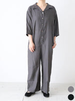 画像をギャラリービューアに読み込む, ayanoguchiaya オープンカラーつなぎ [dress.88]
