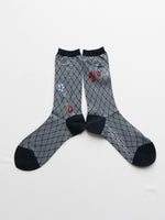 画像をギャラリービューアに読み込む, ANTIPAST チェリーダイアモンドソックス [AM-818]
