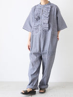 画像をギャラリービューアに読み込む, BUNON フリルオーバーオール [BN2629]
