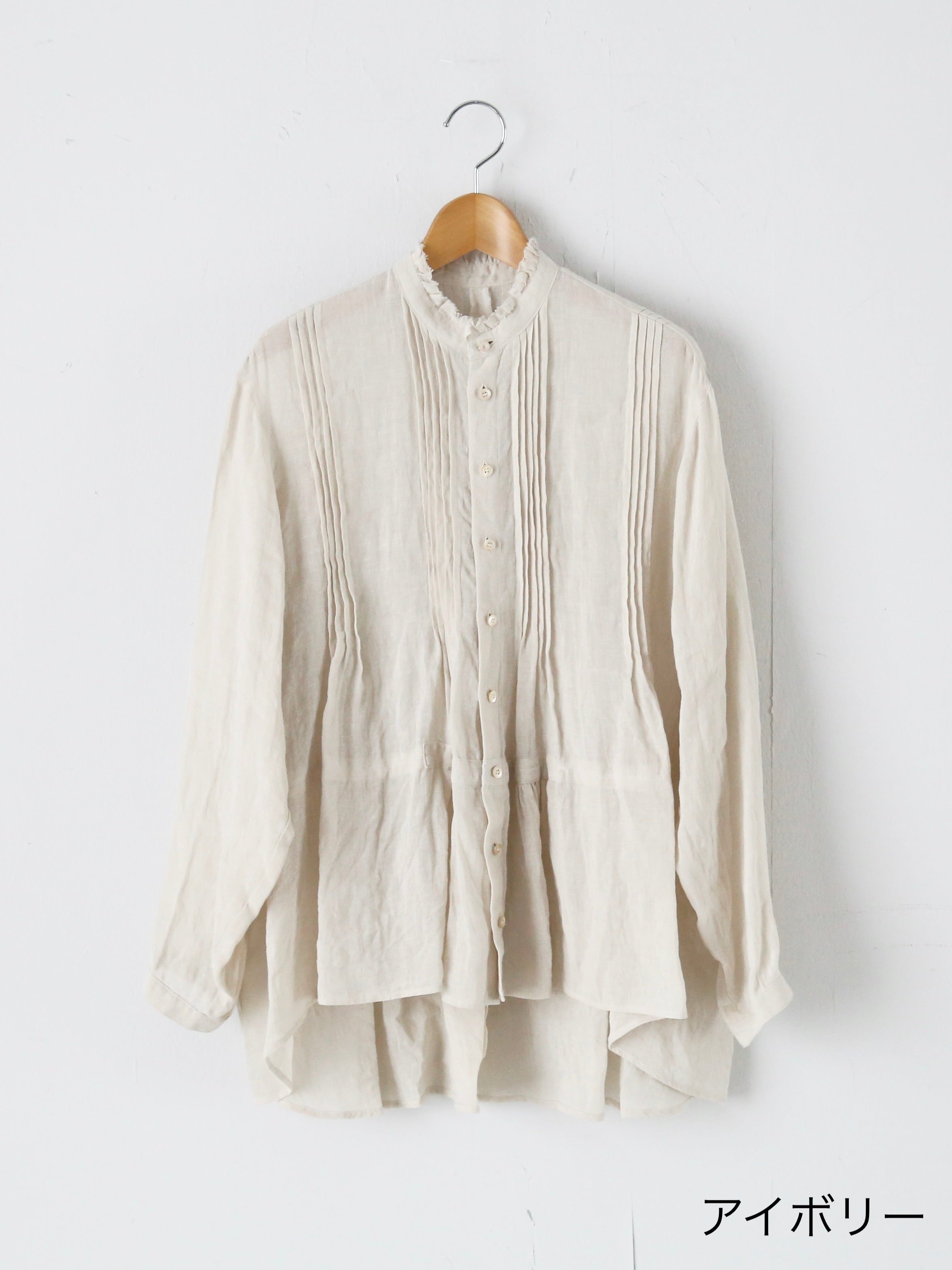 suzuki takayuki ピンタックブラウス [A261-06]