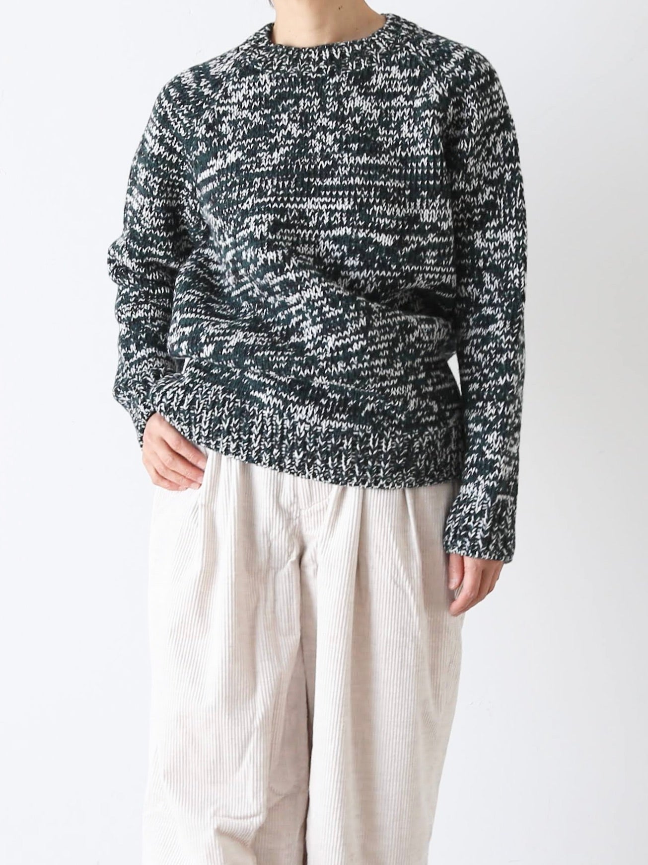 Masnou design クルーネックセーター [Tj-6]