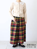 画像をギャラリービューアに読み込む, tao タータンチェック先染めパンツ [TP-P010-051]
