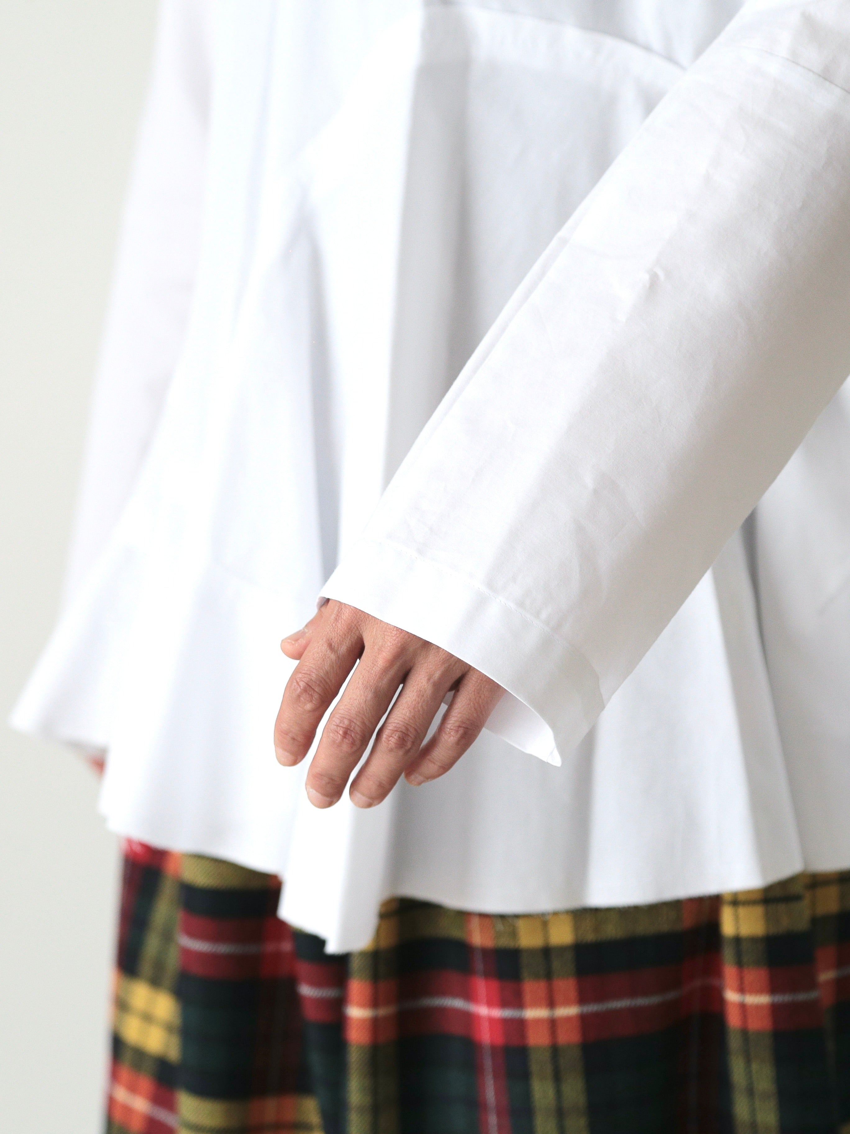 tao 綿ブロードブラウス(ハイネック) [TP-B016-051]