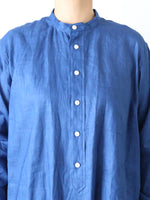 画像をギャラリービューアに読み込む, OLDMAN'S TAILOR ブリティッシュオフィサーロングリネンシャツ [m1404]
