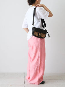 ebagos 牛革ソフト ソフトショルダー かご板付き 2WAY – CREER