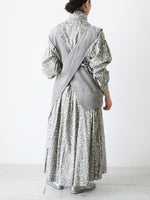 画像をギャラリービューアに読み込む, TOUJOURS バッククロスワークベスト [AM43GV02]
