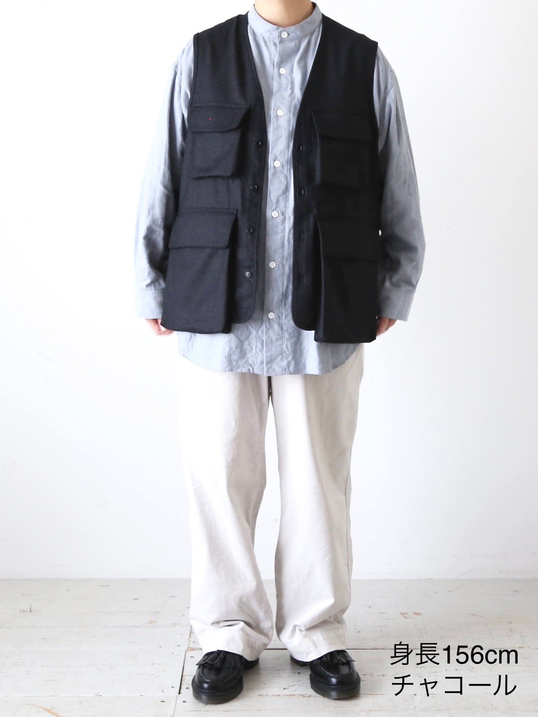 TOUJOURS ハンティングユーティリティロングベスト [YM43KV02]