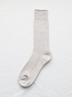 画像をギャラリービューアに読み込む, TOUJOURS ファインコットンリブソックス [UM43XA01]
