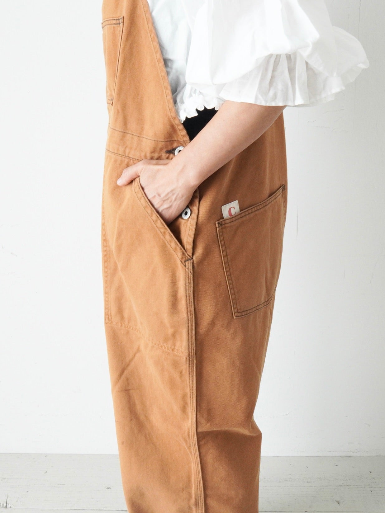 chimala ダックオーバーオール [CS40-WP09B]