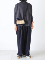 画像をギャラリービューアに読み込む, ebagos 籐付き長財布 牛ソフト  [35634]　
