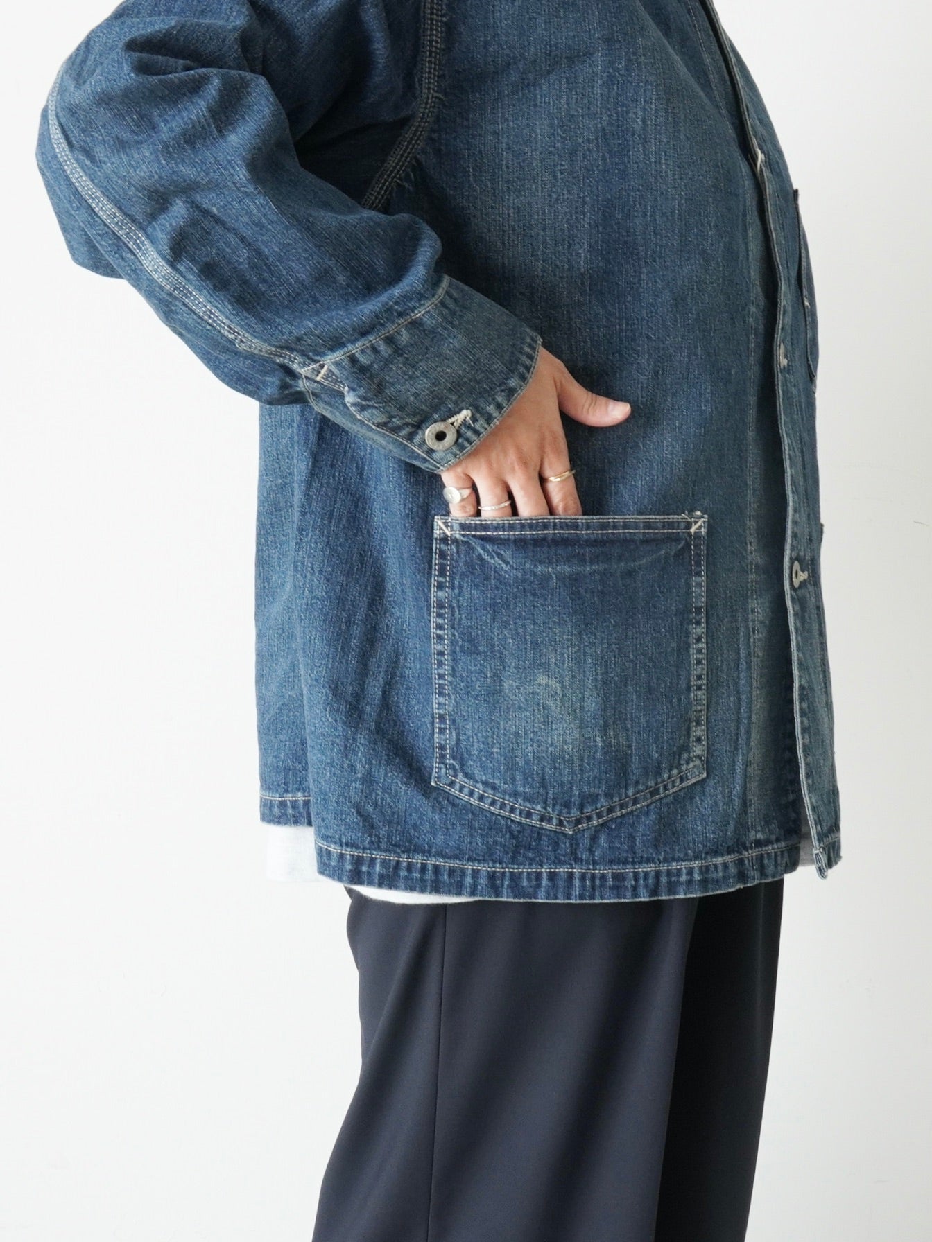 chimala デニムチョアジャケット [CS40-JT11A]