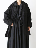 画像をギャラリービューアに読み込む, Veritecoeur ドットフリルストール(L) [VC-2750-L]
