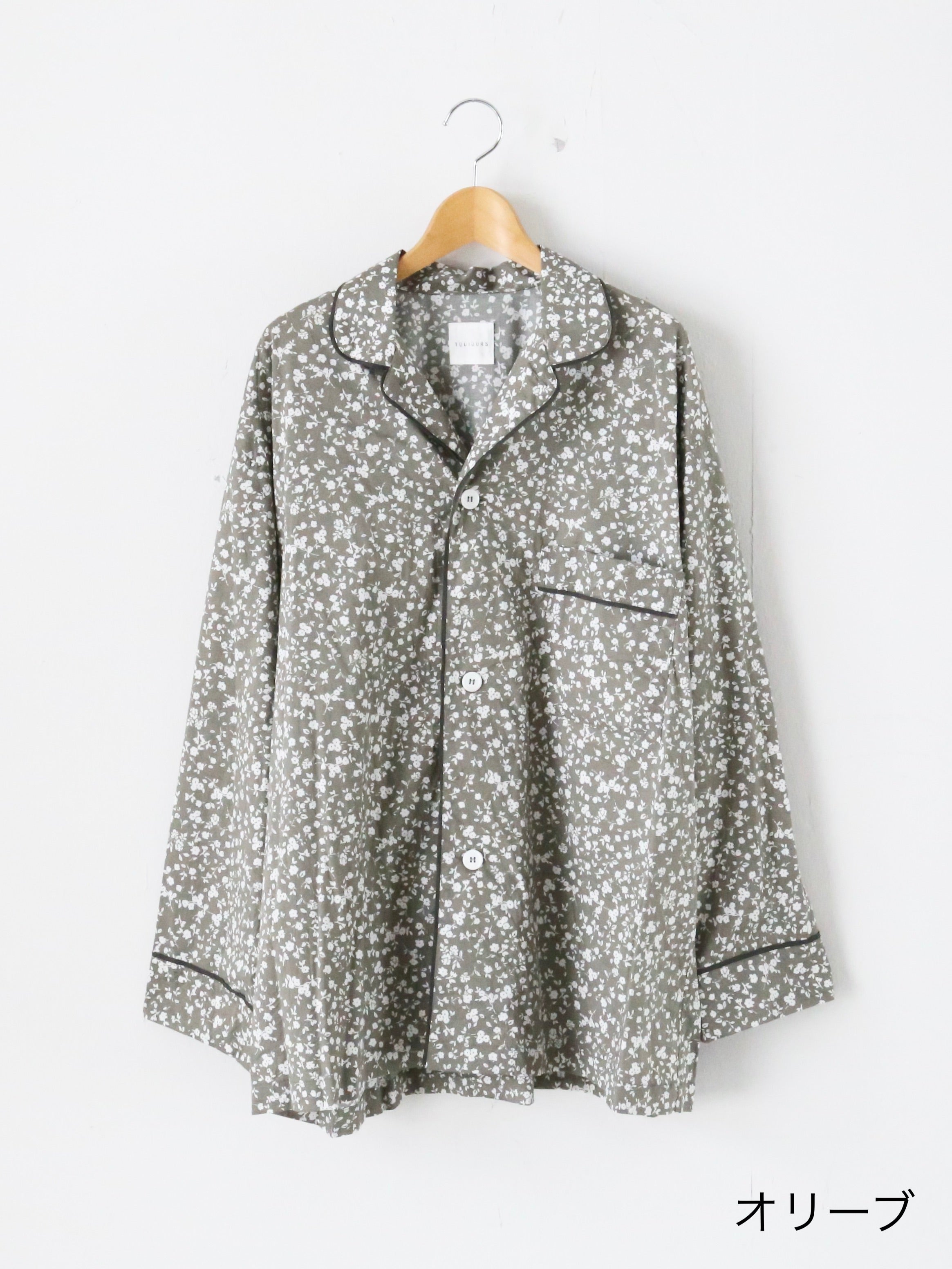 TOUJOURS  パジャマシャツ [YM43FS04]