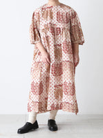 画像をギャラリービューアに読み込む, tao ナイロンタフタプリントワンピース Fumi Imamura [TQ-O004-051]
