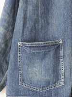 画像をギャラリービューアに読み込む, chimala デニムチョアジャケット [CS40-JT11A]
