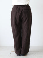 画像をギャラリービューアに読み込む, Veritecoeur ウールタックパンツ [VC-2798]
