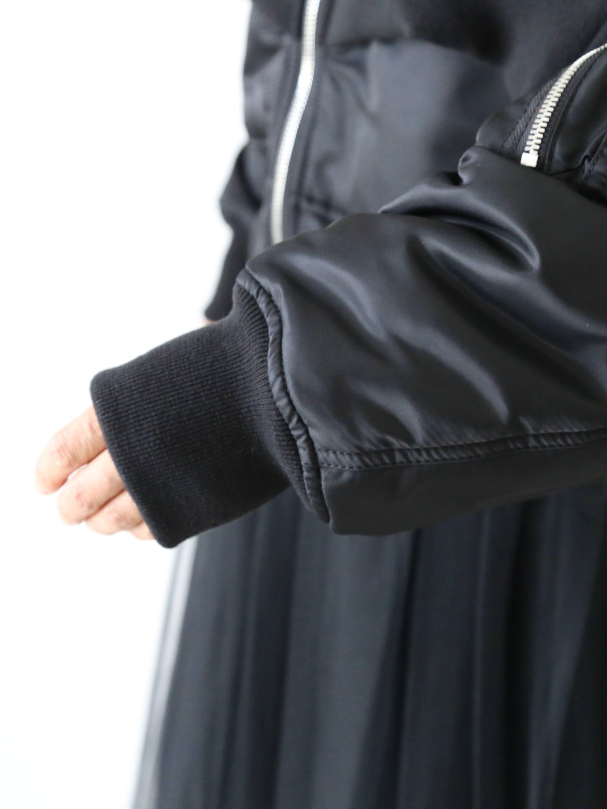 noir kei ninomiya ナイロンツイルジャケット [3P-J013-051]