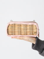 画像をギャラリービューアに読み込む, ebagos 籐付きサイフ カーフ(E金具) [35635]
