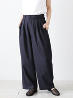 画像をギャラリービューアに読み込む, TOUJOURS 2インプリーツバギーパンツ [YM44AP03]
