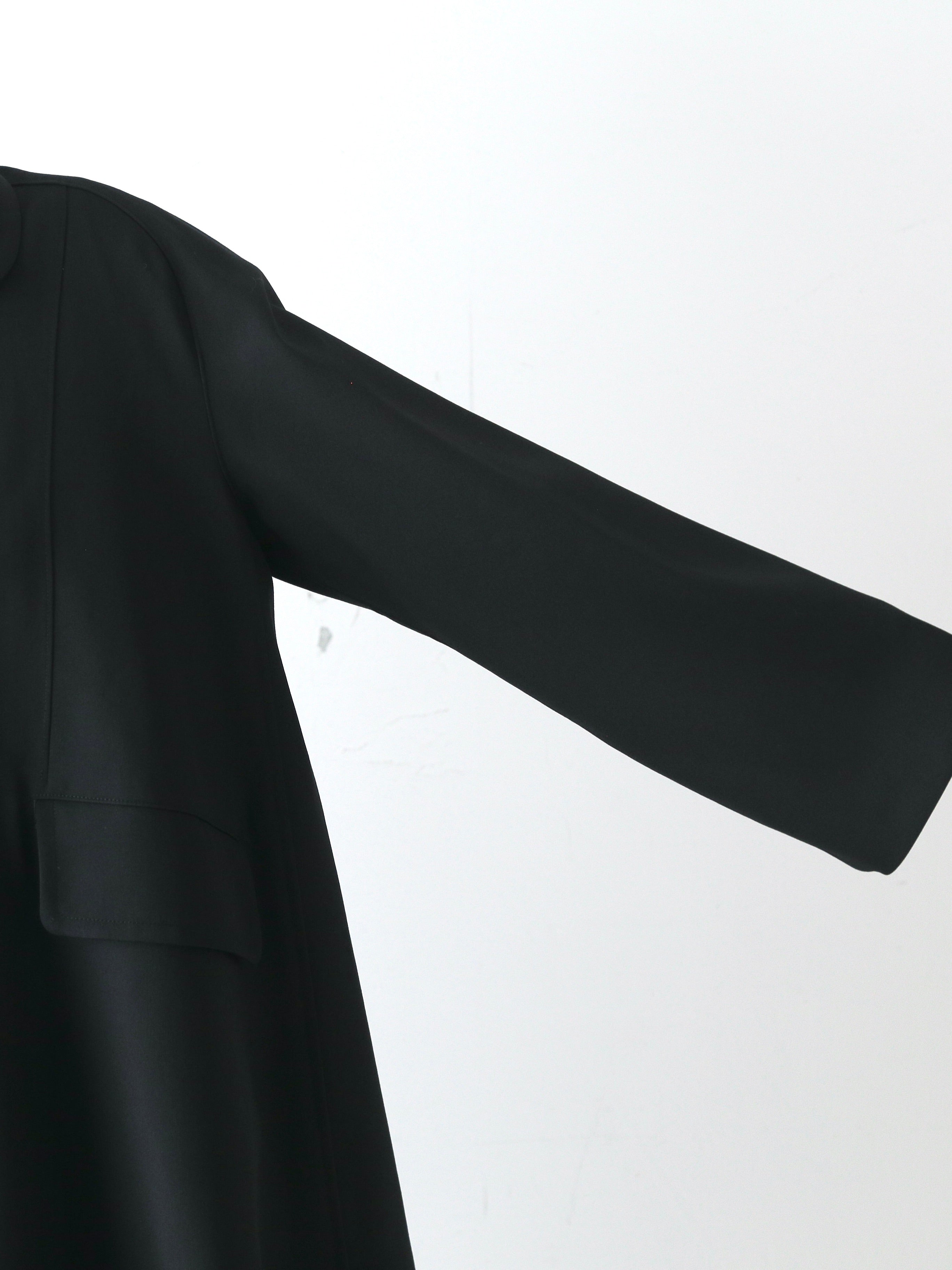 tao ウールギャバ後染めコート [TC-C101-051]