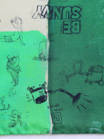 画像をギャラリービューアに読み込む, R&amp;D.M.Co- モザイクグラフティスカーフ [7966]
