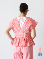 画像をギャラリービューアに読み込む, BUNON ギンガムリボンジレ [BN2630]
