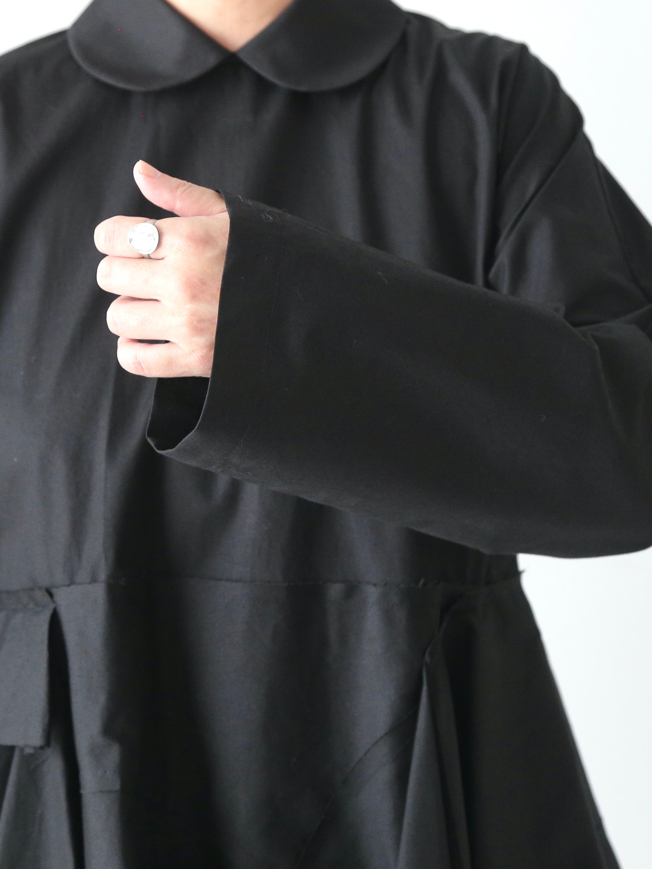 tao 綿ブロードブラウス(襟) [TP-B017-051]